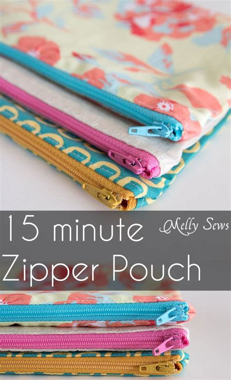 melly sews zippered pouch video.